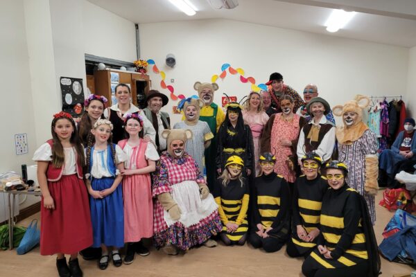cast backstage